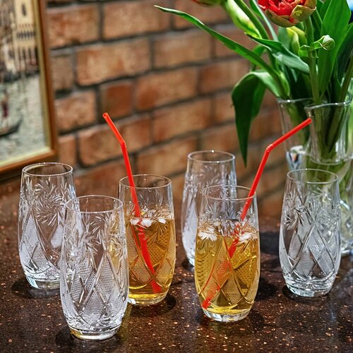 Хрустальные стаканы 