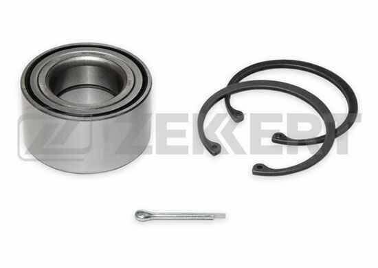 Подшипник ступицы, комплект перед. (без ABS) Opel Astra F, Omega B, Vectra B. Zekkert