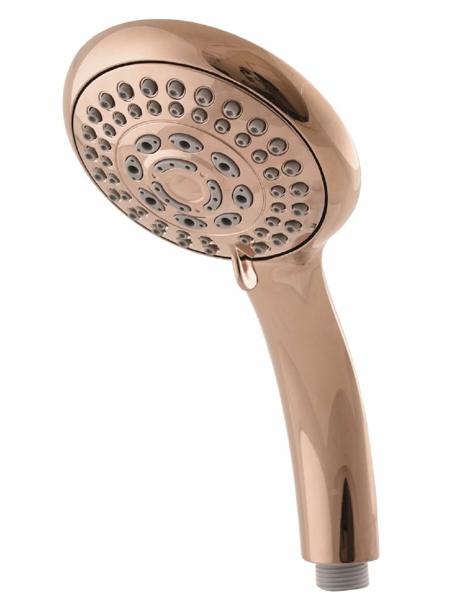 Душевая лейка, пластиковая, цвет золото, RAV SLEZAK, PS0060ZRL