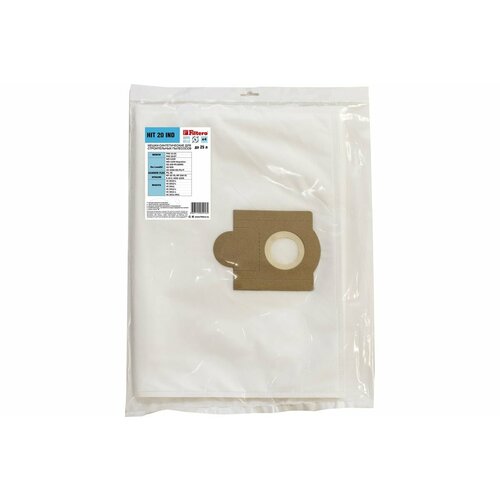 FILTERO МешкиHIT 20 IND 4 шт 25 л для строительного пылесоса Hitachi Bosch трехслойные синтетические HIT 20 IND 25л 4шт 05916 2038₽
