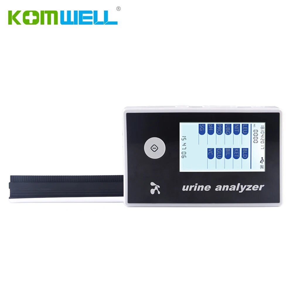 Изображение Портативный анализатор мочи Komwell 11or14, 14 Test paper 100pc