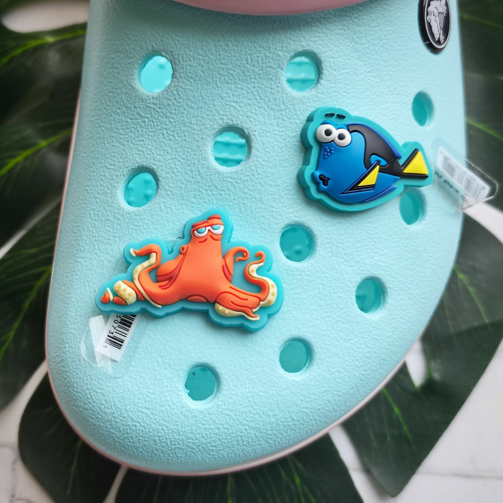 Джибитсы рыбки, джибитс осьминог для Crocs