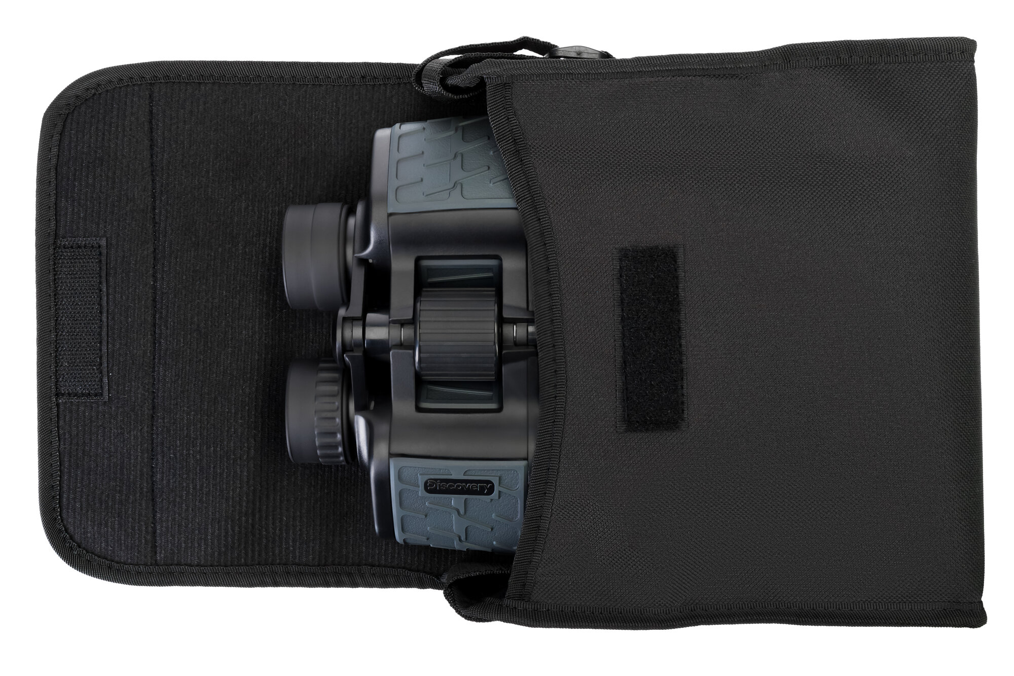 Бинокль Discovery Flint 12x50, материал оптики - BK-7, Porro призмы, корпус алюминий — фото 1