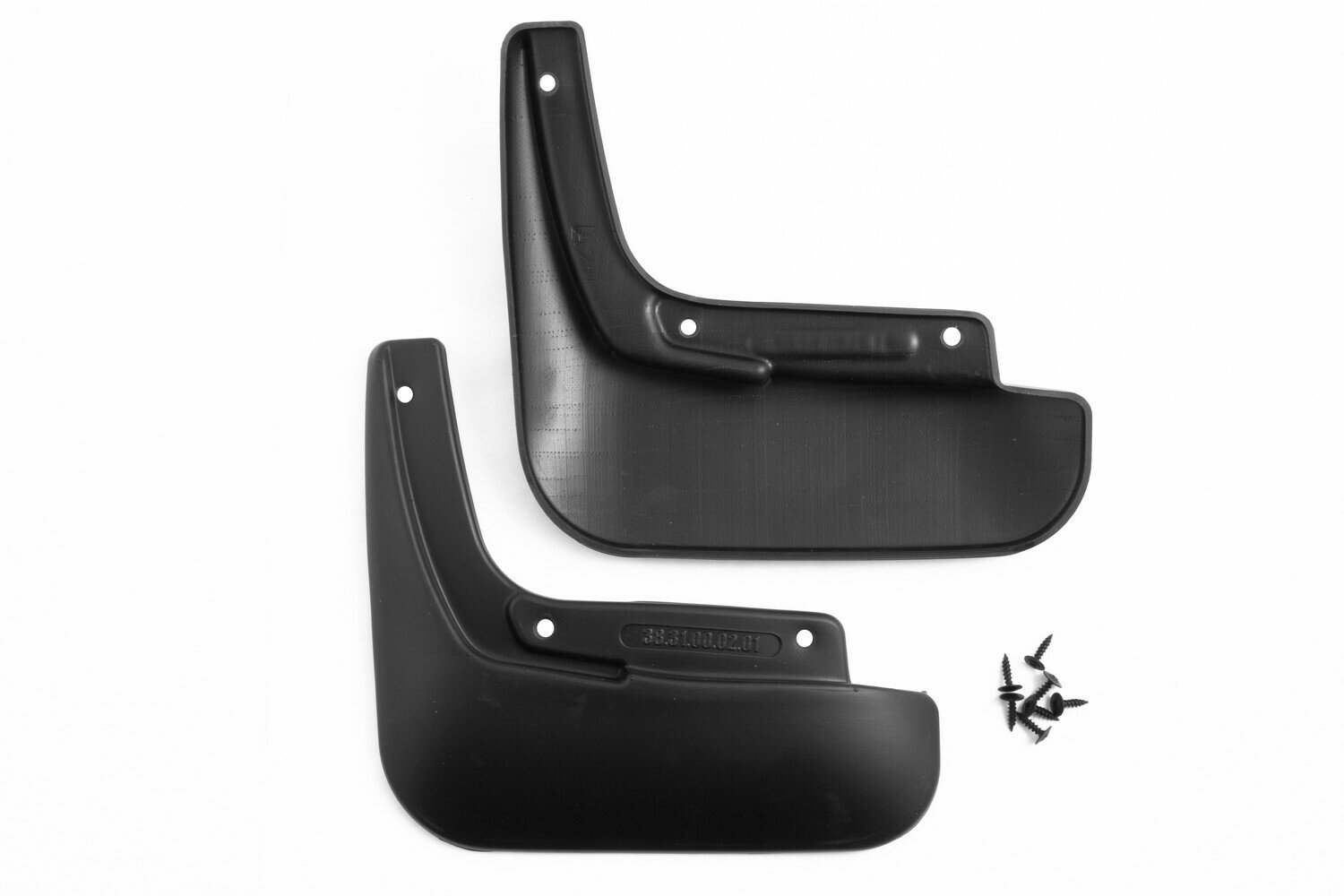 Брызговики задние для PEUGEOT Expert, 2017-, (короткий свес) 2 шт. (стандарт) Пежо Експерт