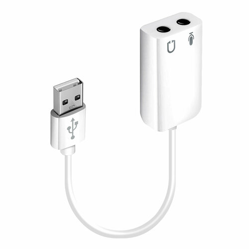 Внешняя звуковая карта USB - Jack 3.5mm