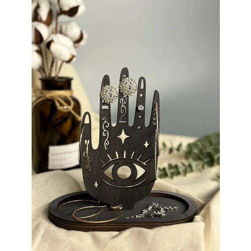 Подставка для украшений Лазерная Компания, , черный, серый