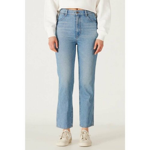 фото Джинсы зауженные wrangler базовая коллекция, размер w31/l30, голубой