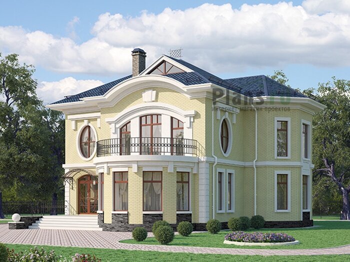 Проект дома Plans-63-90 (175 кв. м, газобетон)