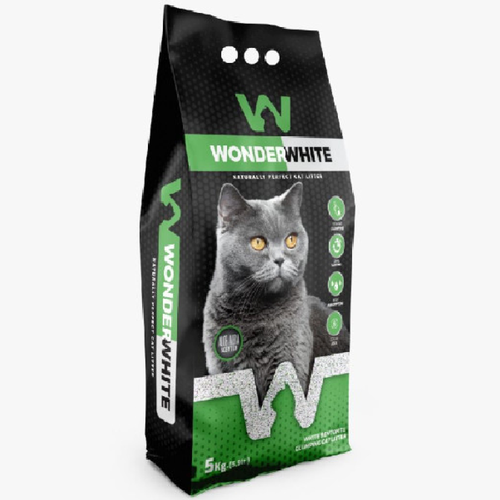 Wonder White Aloe Vera Наполнитель комкующийся c алоэ вера 5кг