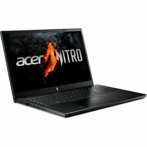 156 Игровой ноутбук Acer Nitro V AMD Ryzen 7 7735HS RAM 16 ГБ SSD 512 ГБ NVIDIA GeForce RTX 3050 6 Гб Win11Pro черный Русско-английская раскладка 107468₽
