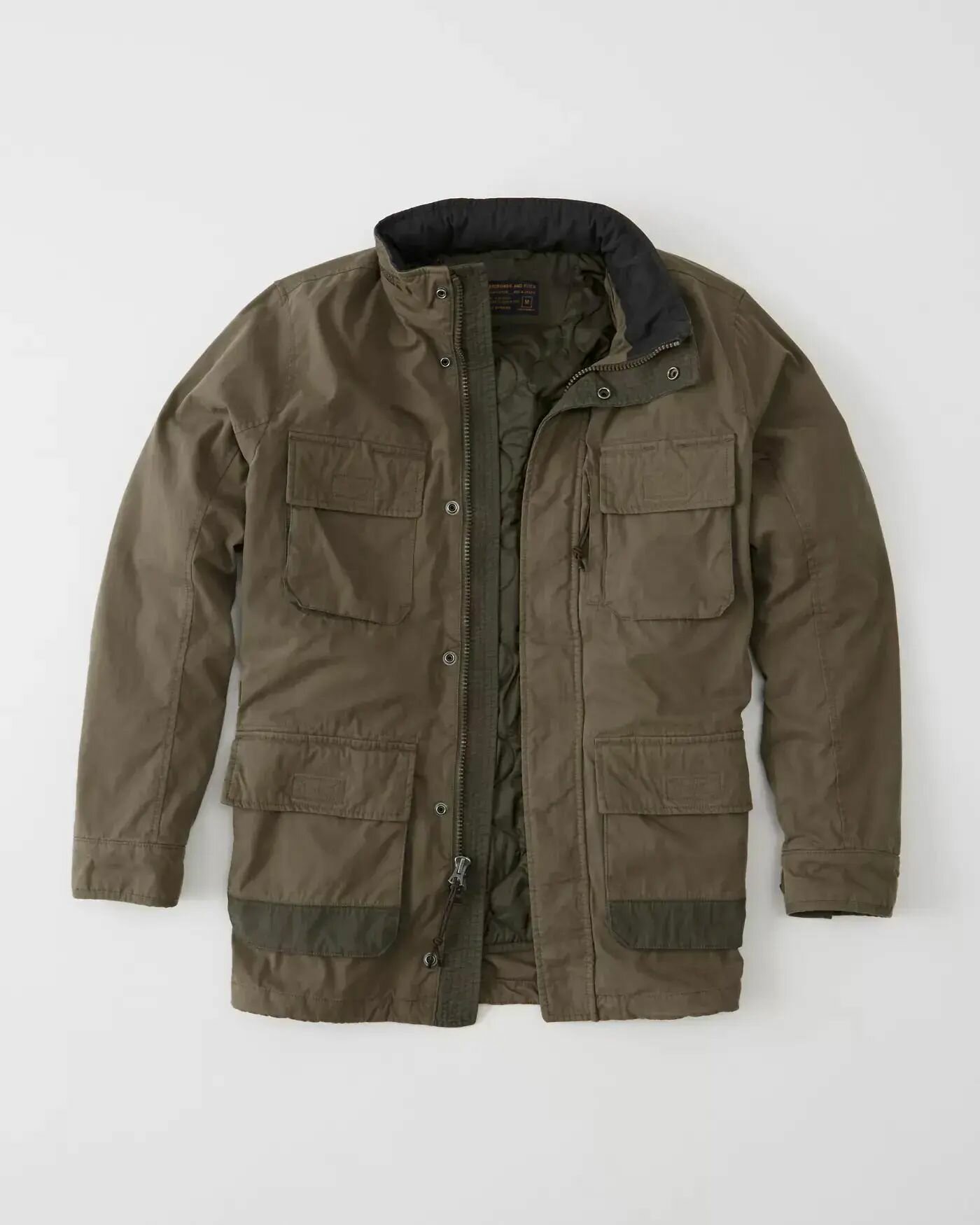 Куртка Abercrombie & Fitch, размер M, черный