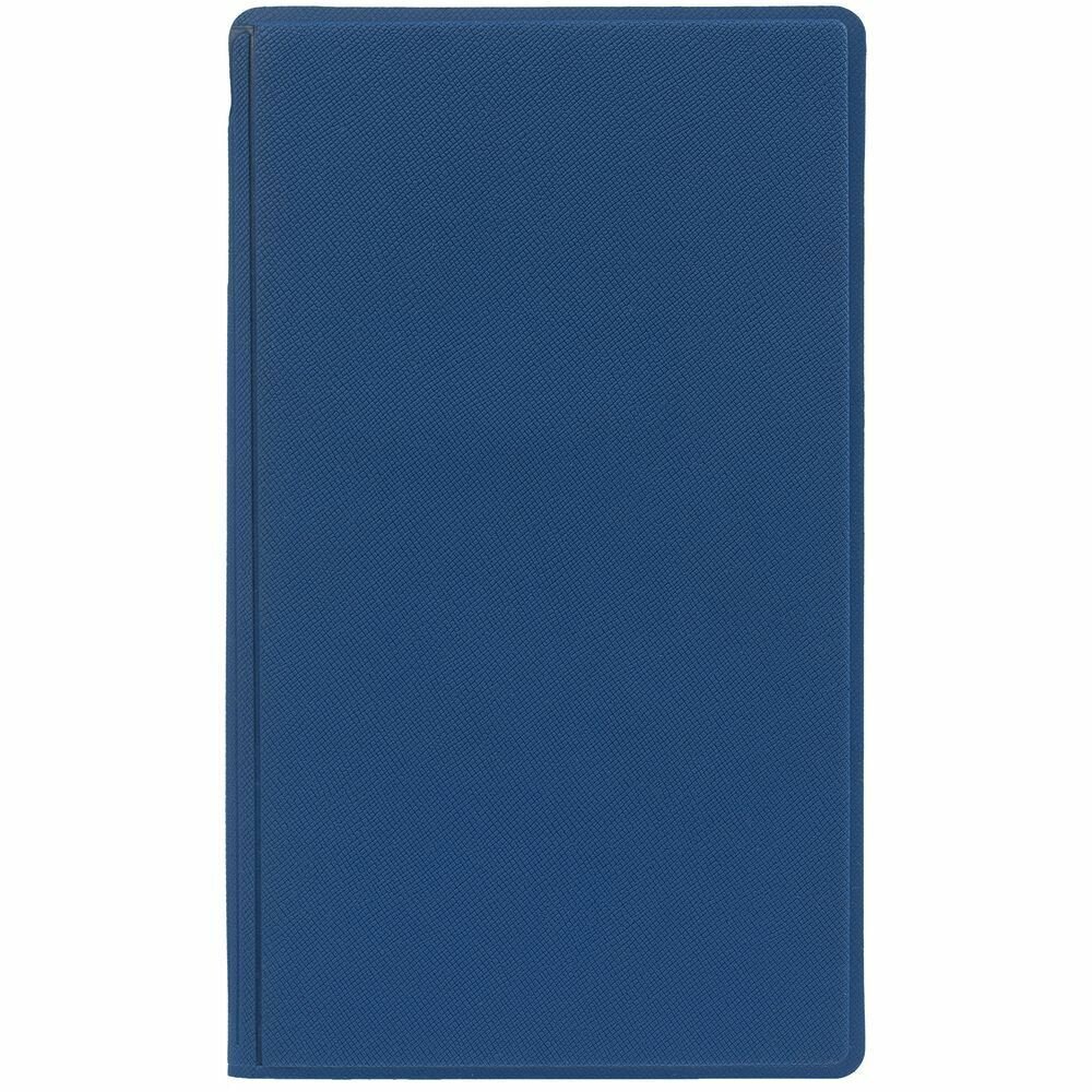 Блокнот Dual, в клетку, синий