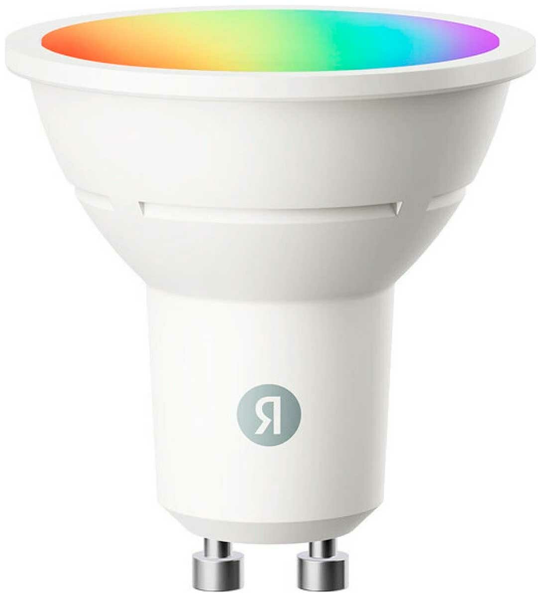 Умная лампочка Яндекс YNDX-00559 GU10 RGB 520 Лм Matter over Wi-Fi работает с Алисой