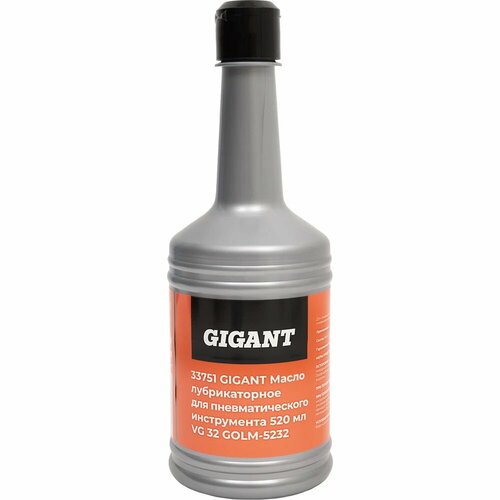 фото Масло лубрикаторное для пневматического инструмента gigant (вязкость 32) vg 32 golm-5232