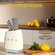 Набор кухонных ножей 7в1 Smeg, бежевый