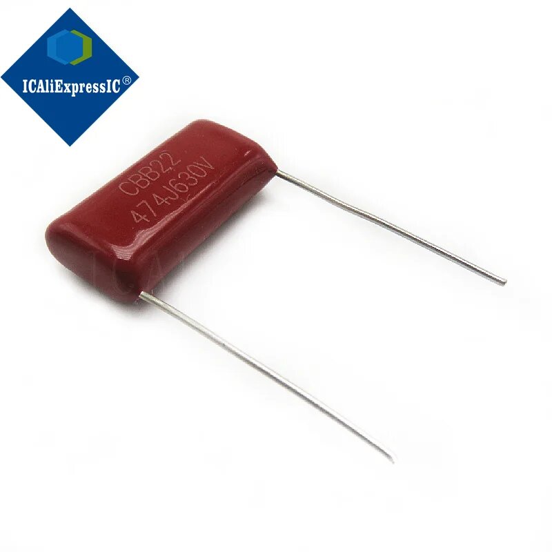 Конденсаторы CBB21 474J 0,47 UF 630V 5 шт.