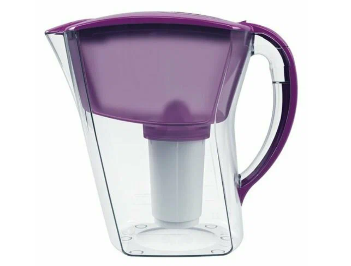 Фильтр-кувшин для очистки воды Аквафор Аквамарин Р81А5F цикламен 3.8л [211600]