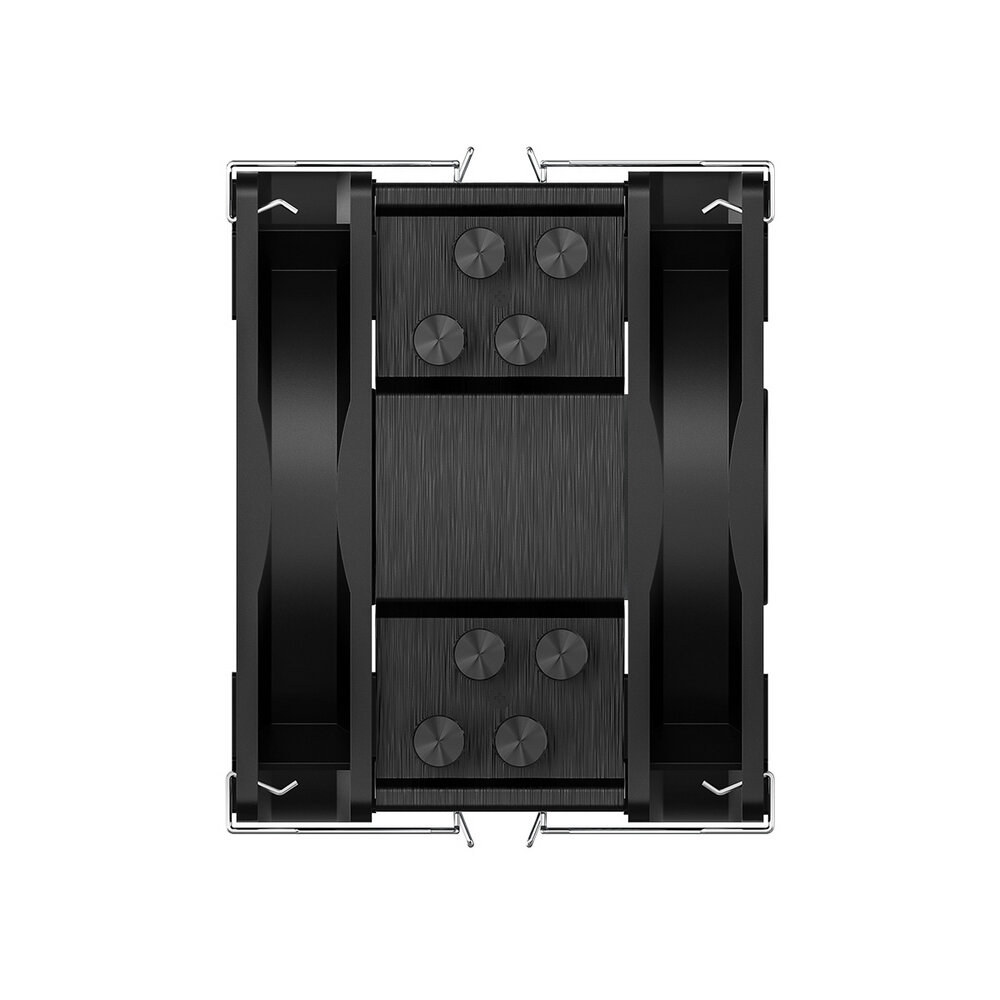 Вентилятор для процессора ID-COOLING SE-214-XT HAFF ECO (Soc 1851/1700/1200/115X/AM5/AM4, 120mm, 1800rpm, 35.2 дБ, 200W, PWM 4-pin, Al) — фото 1