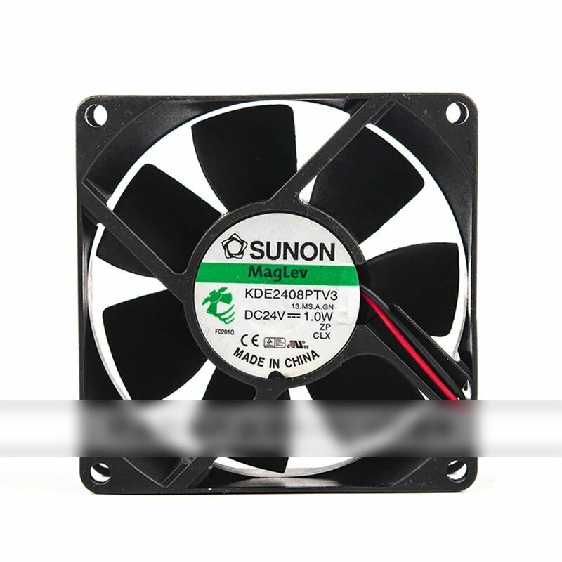 Новый инверторный вентилятор KDE2408PTV3 8025 24 В 10 Вт 8 см с двойным шариком