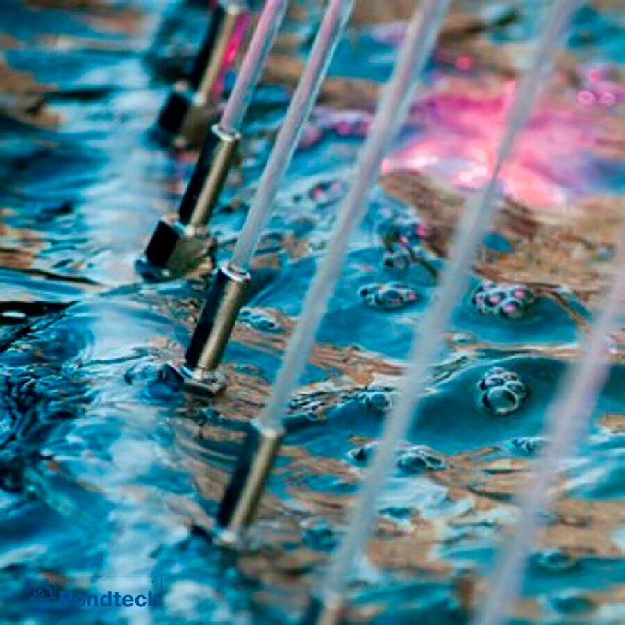 Фонтанная насадка одноструйная Pondtech ZC 10S, хромированная латунь — фото 1