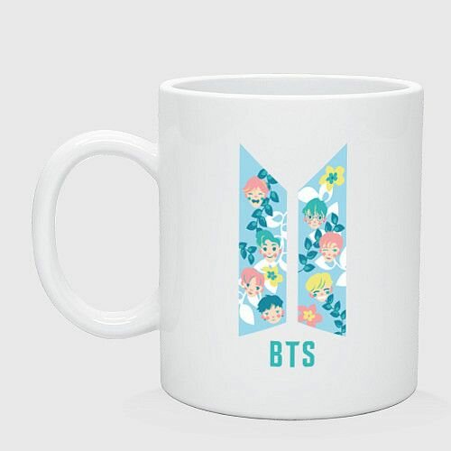 BTS Army Floral Керамическая кружка