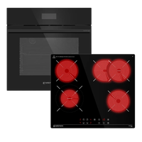 Комплект встраиваемой техники Meferi 60см черный MS60BK72