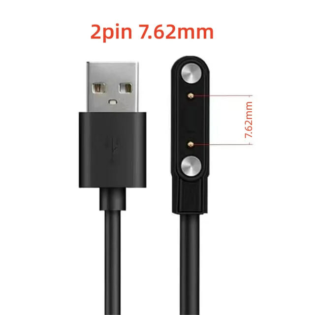 Зарядка для часов K56 PRO, K52, 2Pin 7.62 мм
