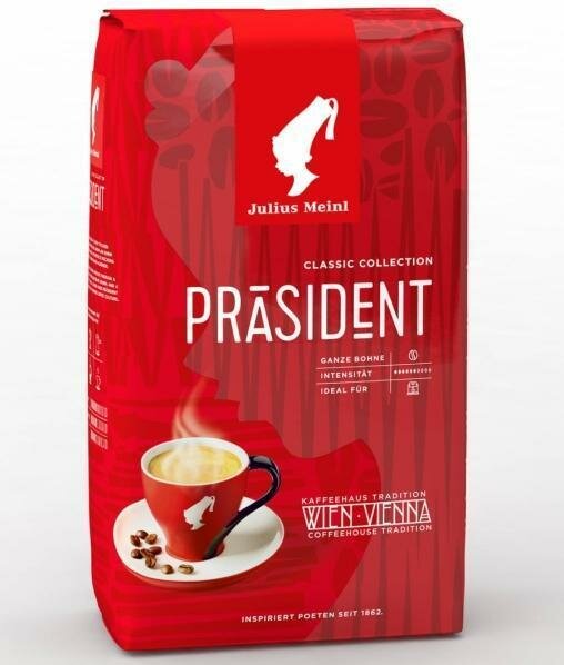 Julius Meinl President Кофе в зернах 1 кг