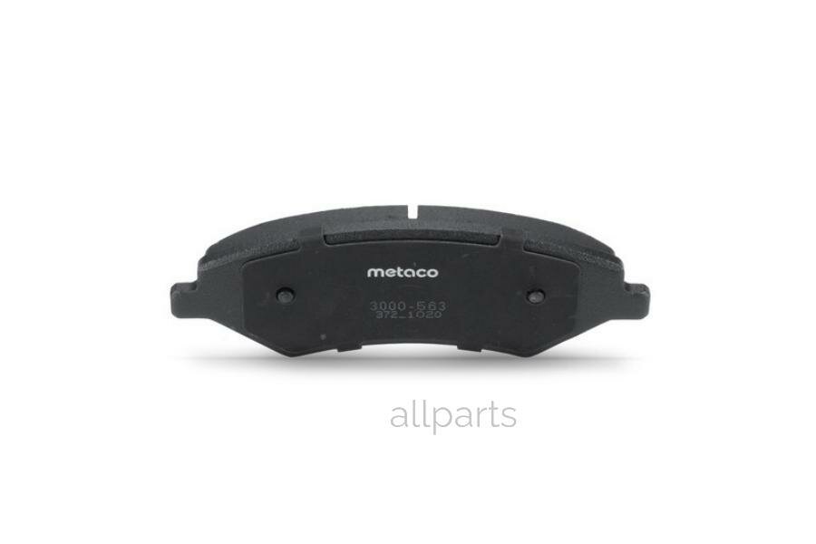 METACO 3000-565 Колодки тормозные передние к-кт