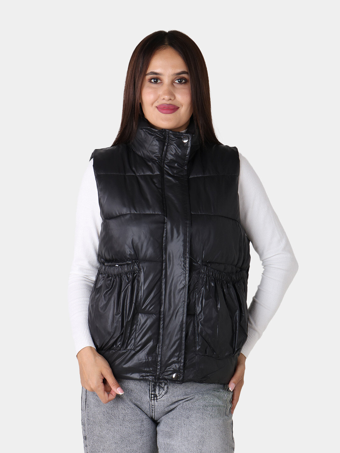 Жилет спортивный , размер One Size, черный — фото 1