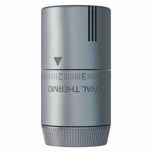 фото Термоголовка жидкостная royal thermo design м30х1,5 (серебристый)