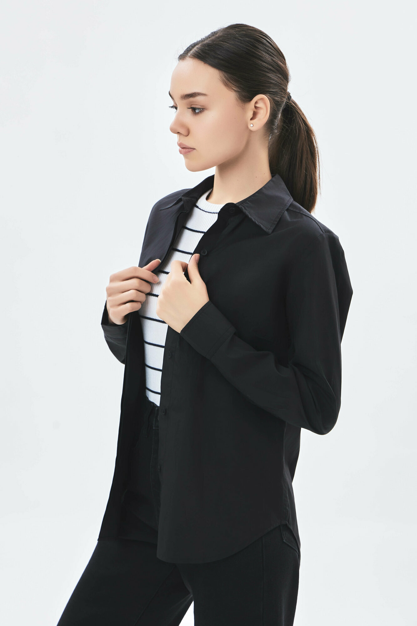 Рубашка TERRA PRO TERRA PRO, размер M, black — фото 1