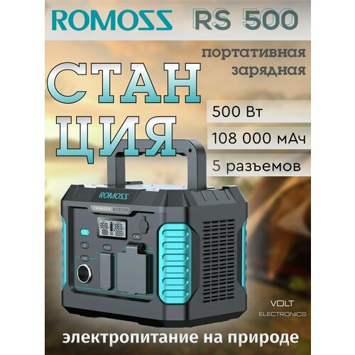Портативная зарядная станция Romoss RS300 62000 мАч 300Вт 45000₽