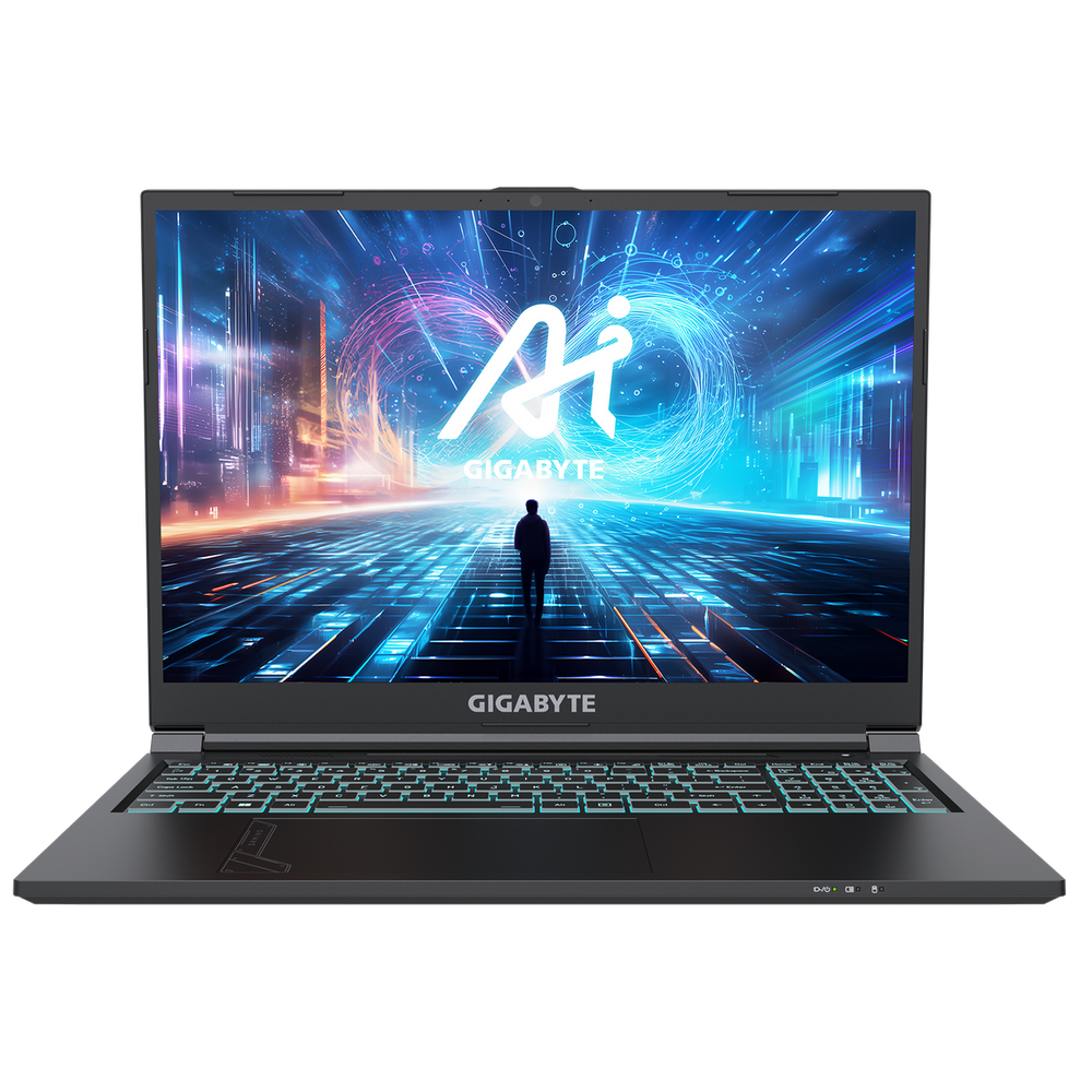 Ноутбук Gigabyte G6 MF Intel Core i7-13620H/16Gb/SSD512Gb/RTX4050 6Gb/16"/IPS/WUXGA/1920x1200/165Hz/NoOS/black (MF-H2KZ893KD)