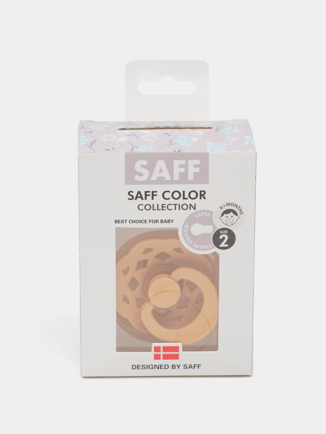 Соска пустышки SAFF, из натурального латекса, пустышки из натурального латекса для детей 6+