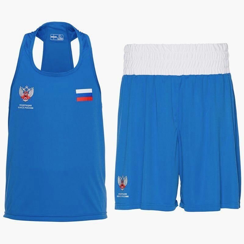 Боксерская форма Федерация Бокса blue size XXL
