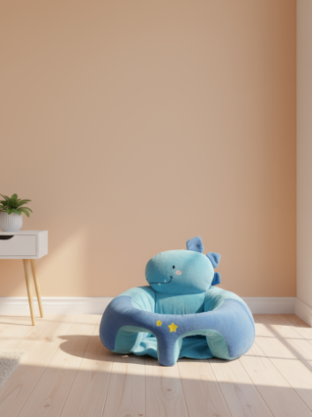 Кресло детское "Мягкое в форме животных", бархат, мягкое сиденье, 40 см x 35 см