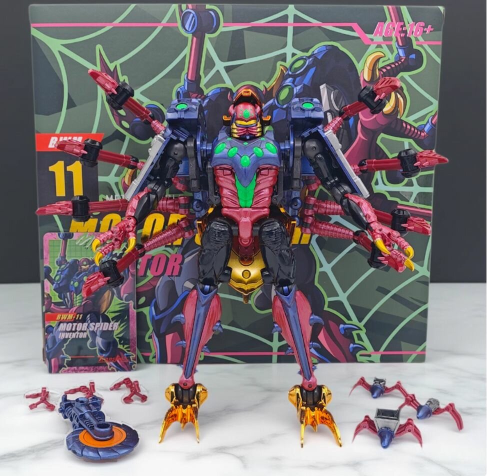 Трансформеры, TransArt Toys, BWM-11 spider-оборотень, робот-робот игрушек