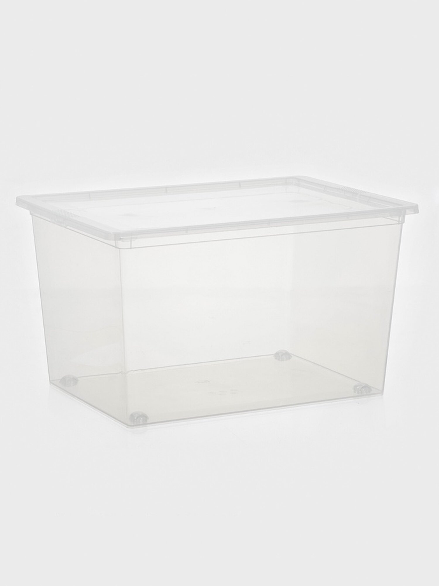 Контейнер для хранения с крышкой IDEA, пластик, 50 л, 53х38х30 см