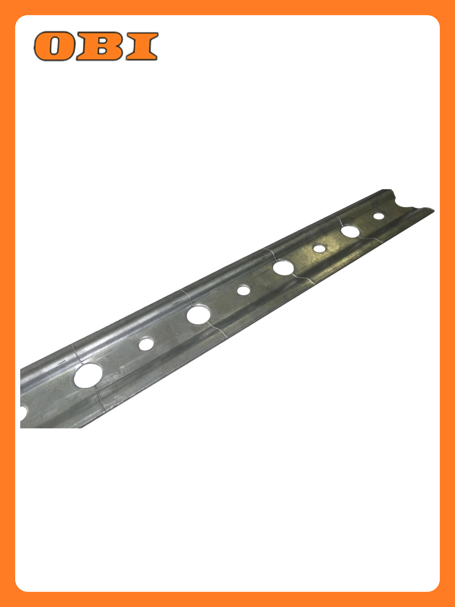 Шина (монтажная планка) для навеса шкафов Левша 2000мм У8-8619