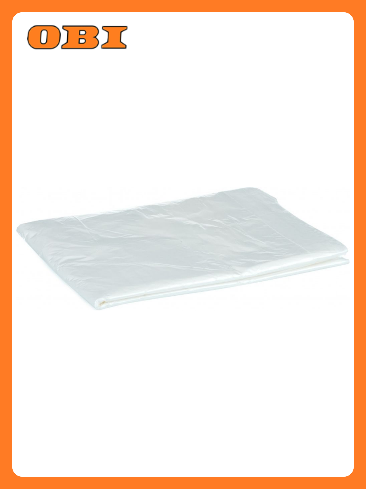 Пленка UNIBOB 87969 пылезащитная полиэтилен 8 мкм 2x50 м