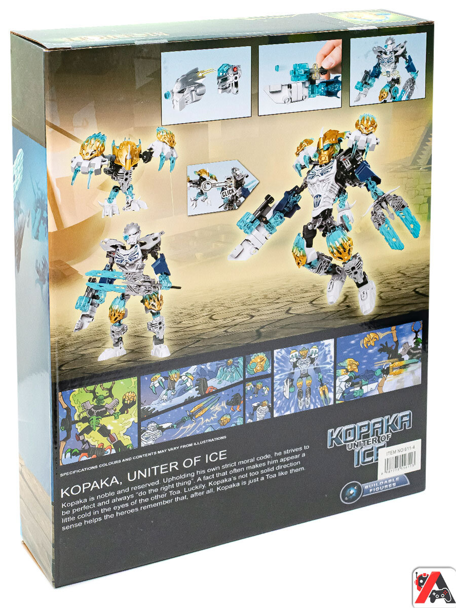 Конструктор Бионикл Копака - Повелитель Льда — фото 1