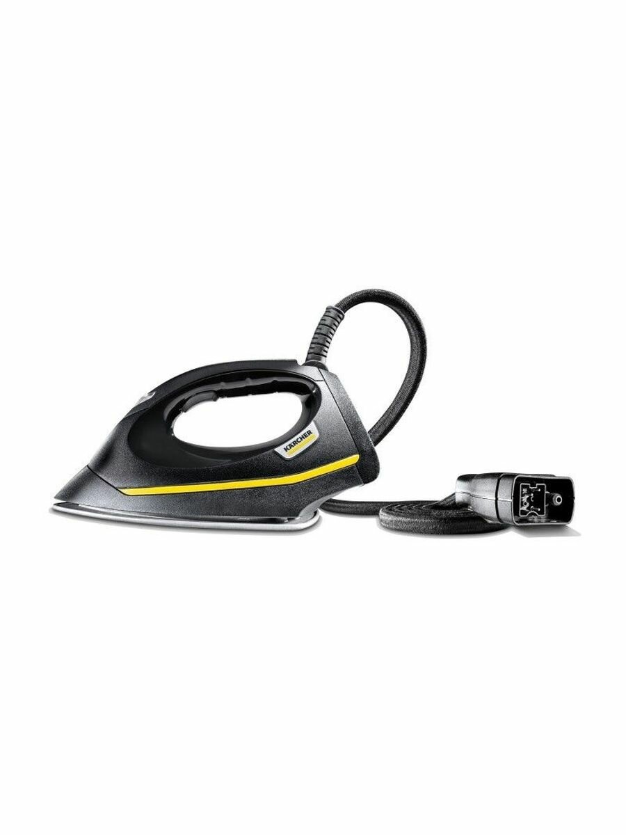 Утюг Karcher EasyFinish, с керамической подошвой, для пароочистителей, черный — фото 1