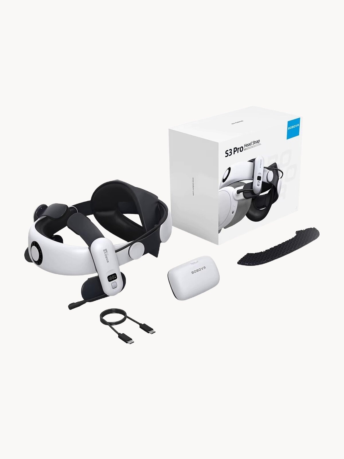 Крепление для Oculus Quest 3/Oculus Quest 3S BOBOVR S3 Pro Super Strap