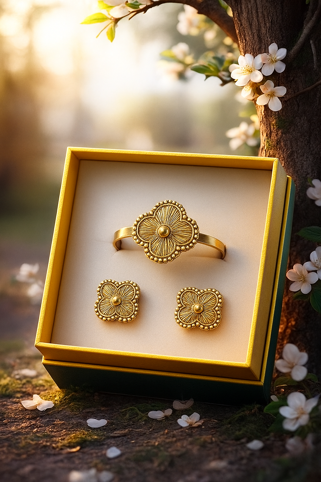 Комплект бижутерии, акрил