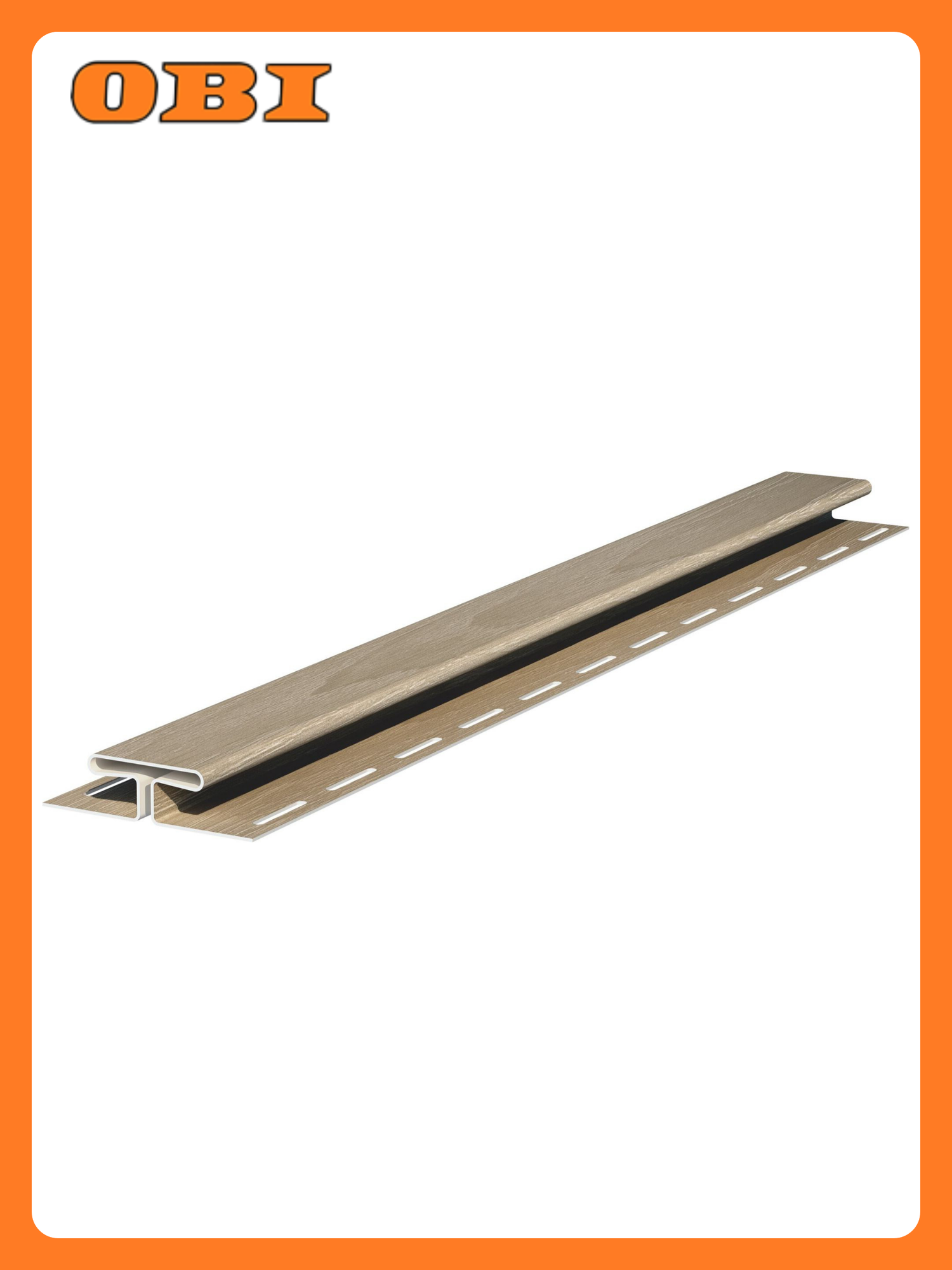 Н-профиль VOX влагоустойчивый имитация дерева длина 3050мм