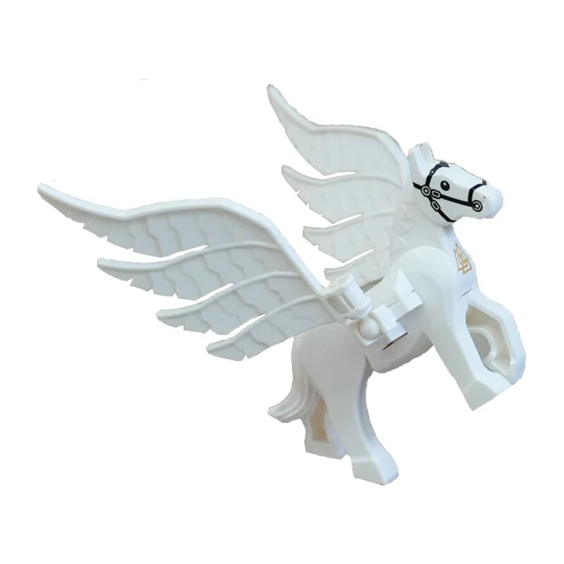 Белый LEGO Pegas, фигурка, B10-8-1