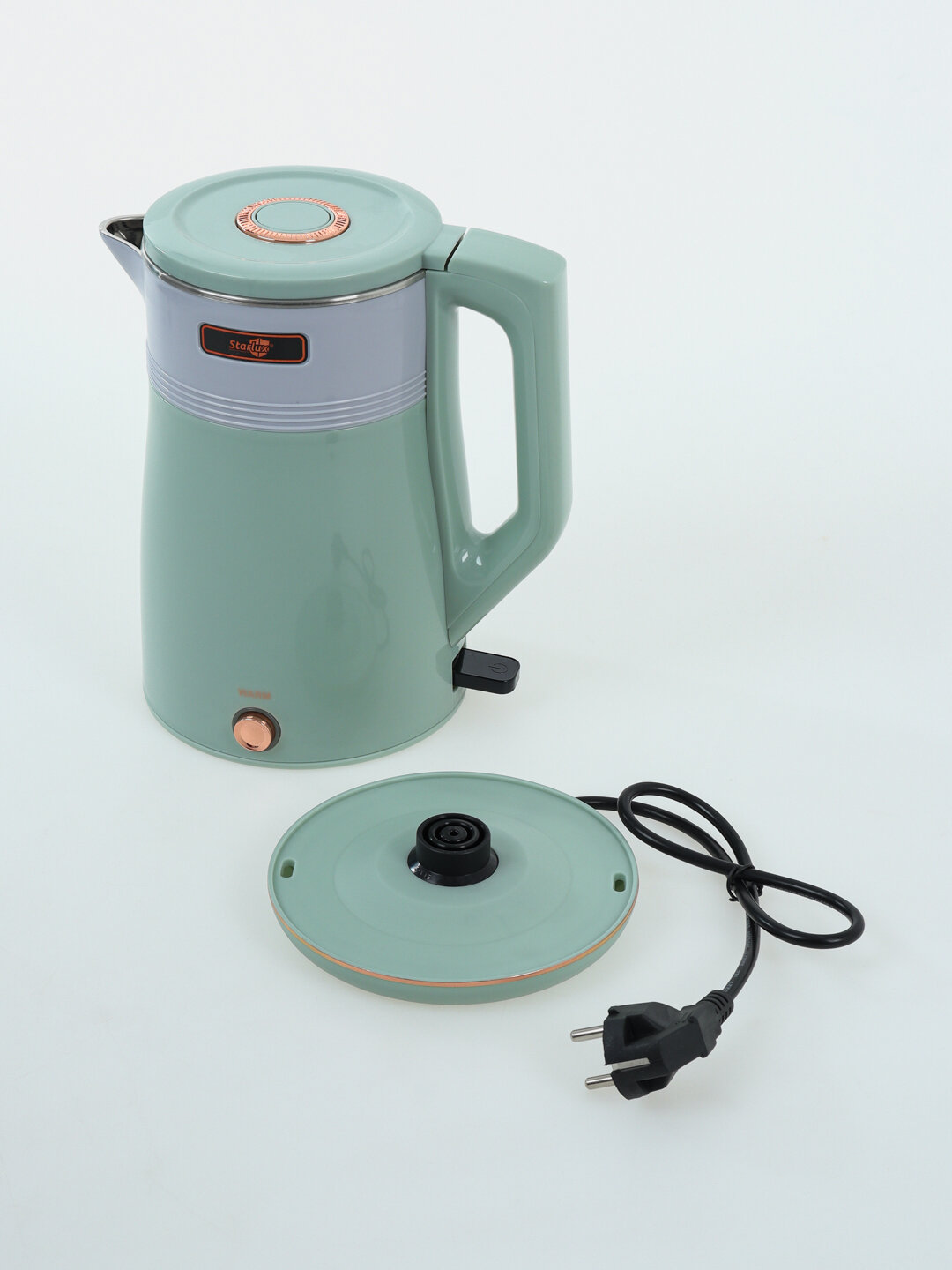 Электрочайник Starlux, 2-2,5 литра - Бирюзовый — фото 1