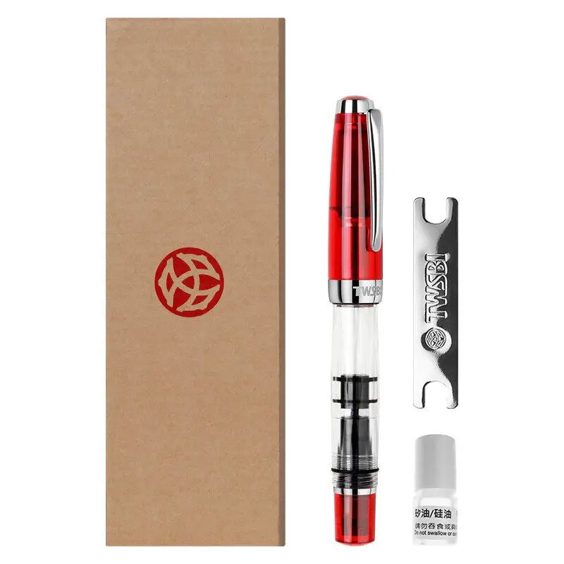 TWSBI Diamond 580 Mini Red Star, перьевая ручка, перо Mingjian-F