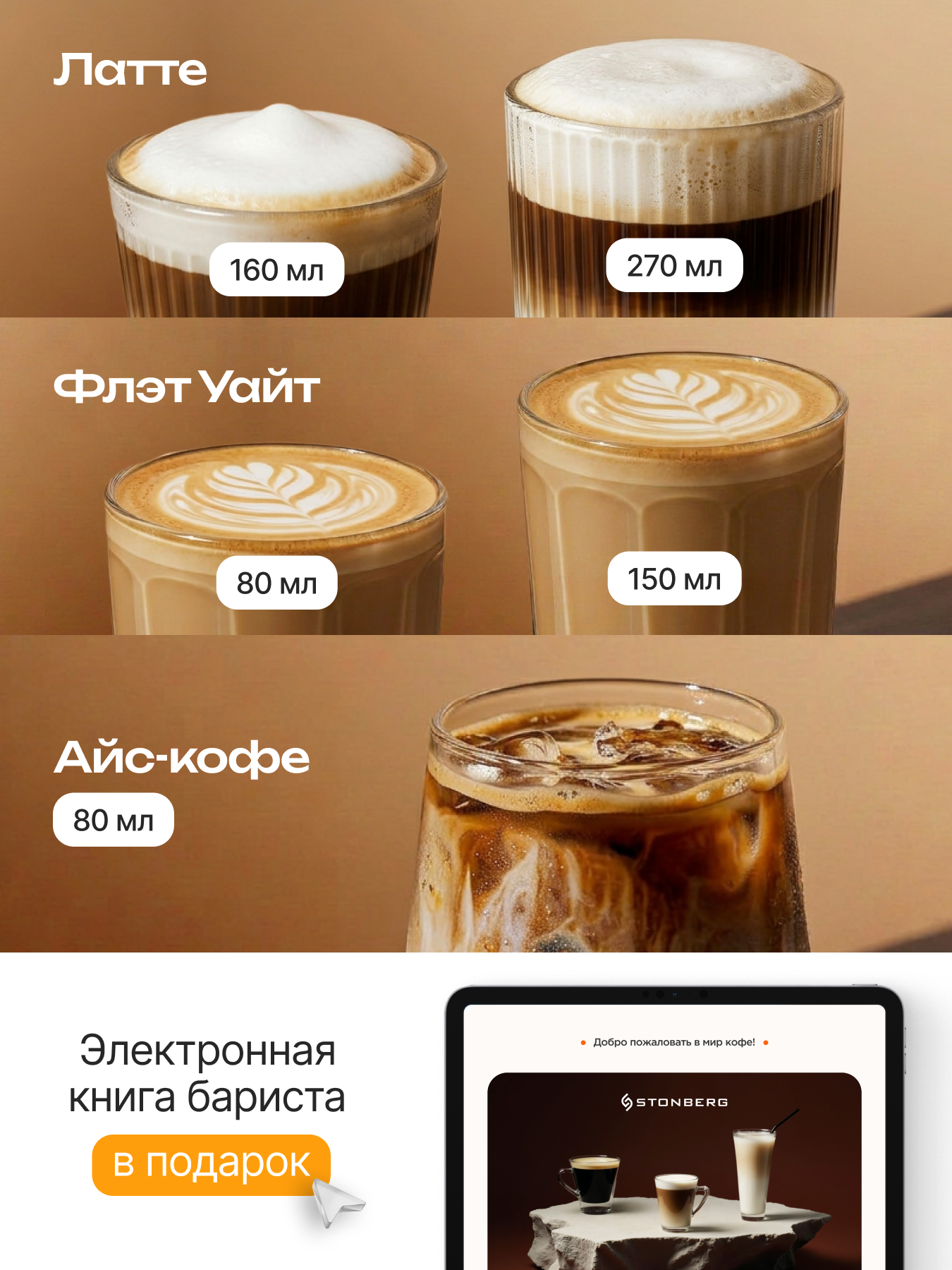 Кофемашина Stonberg ProKaffee CR-400, 2в1, с капучинатором, 1357 Вт — фото 1